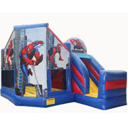 fashion inflatable spiderman bouncer